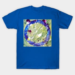 Jones Does Art | Circle | Acrylic on Canvas T-Shirt